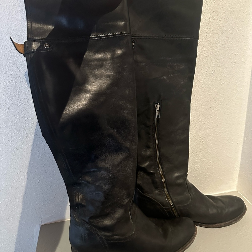 Frye over the knee Leather Boots